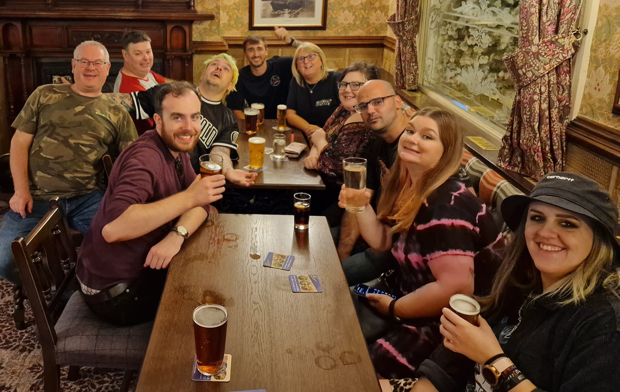 people in a pub