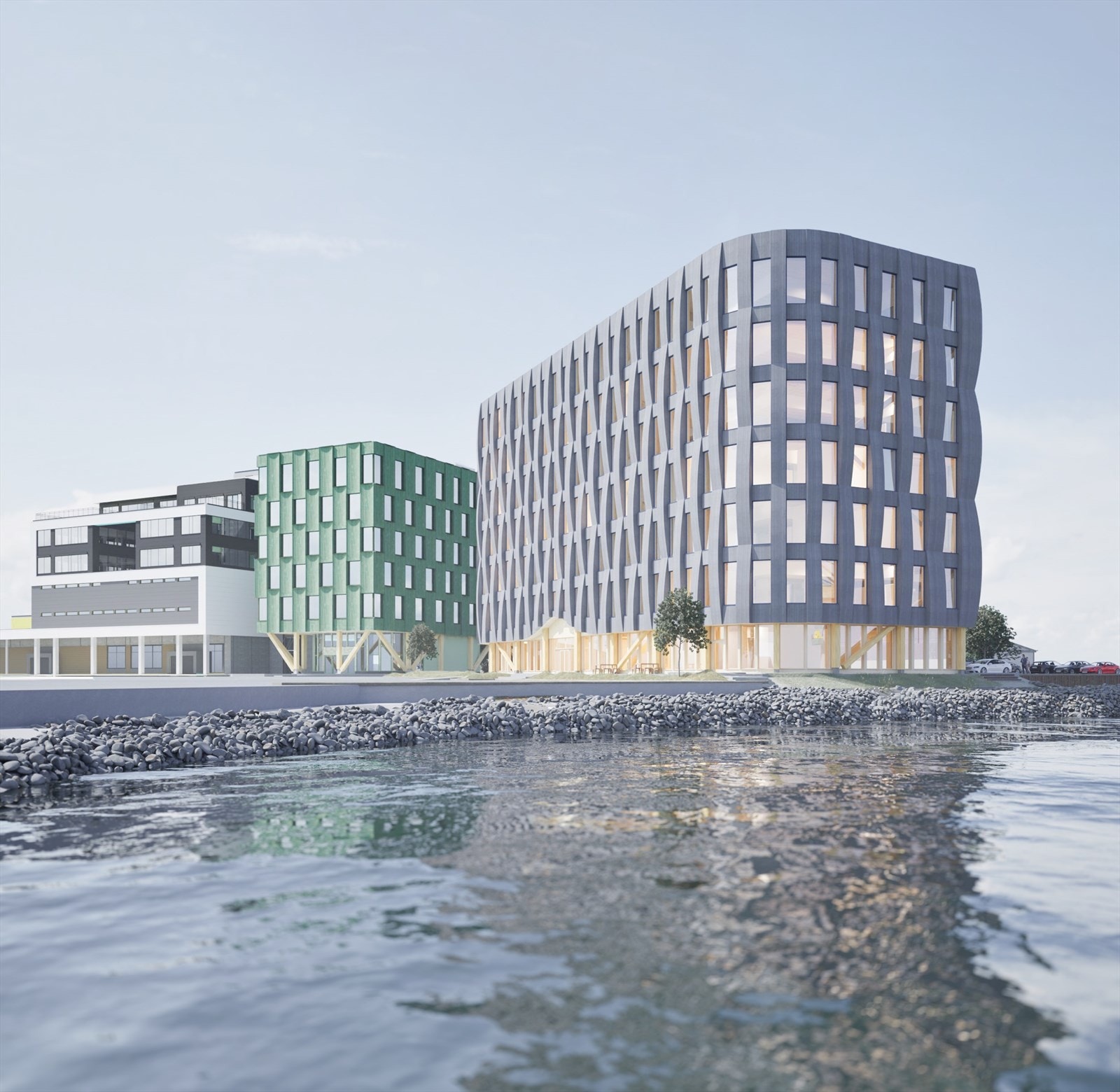 Nyere lokale med store vindusflater og attraktiv beliggenhet på Lumber i Vågsbygd