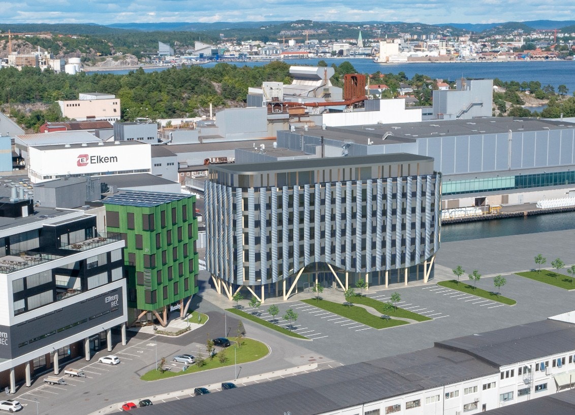 Enkeltkontorer til leie i Lumber Teknopark   nytt og attraktivt næringsbygg!