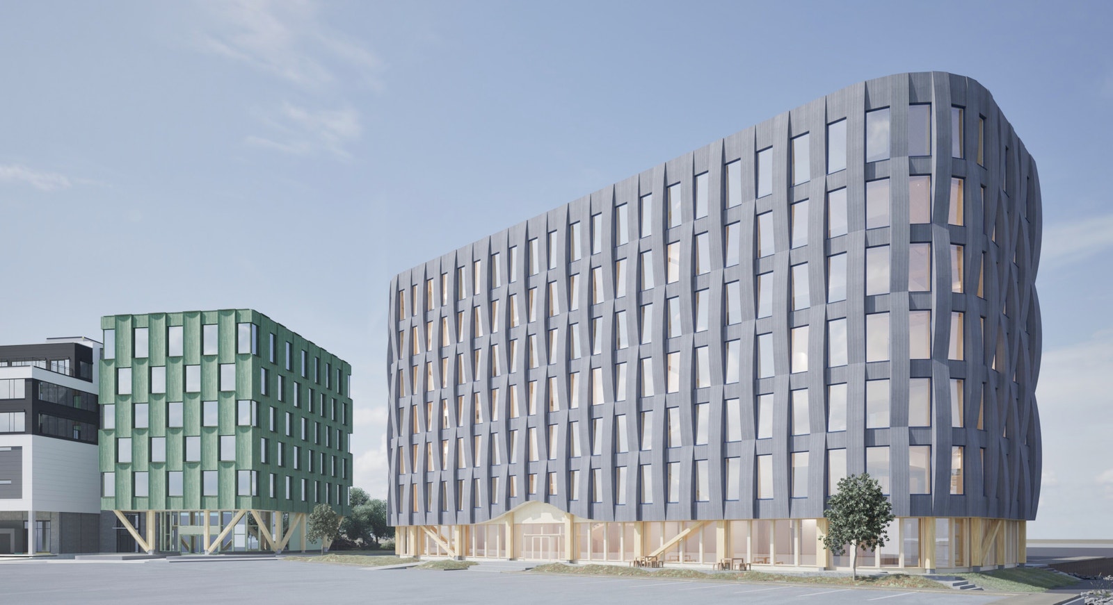 Enkeltkontorer til leie i Lumber Teknopark   nytt og attraktivt næringsbygg!