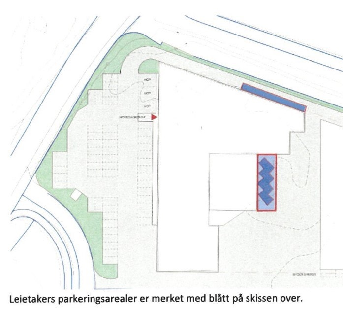 Verksted/ logistikkhall for utleie - Egen vaskehall og godt med parkering på utsiden
