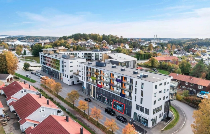 Butikklokaler på 449 m2 BTA | 1. etasje | Meget sentralt i Vågsbygd | God eksponering