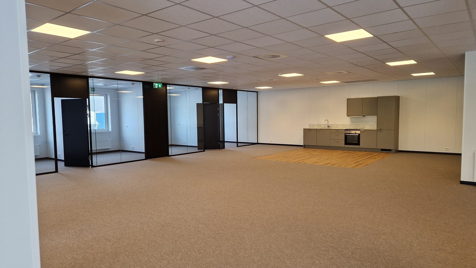 Nyoppførte kontorarealer på 250 m2 BTA for leie