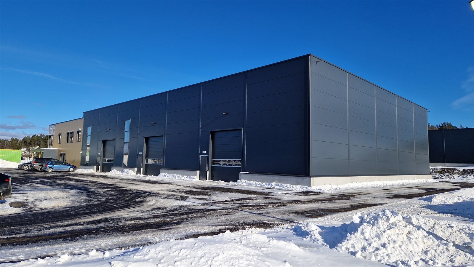 Nyoppførte kontorarealer på 250 m2 BTA for leie
