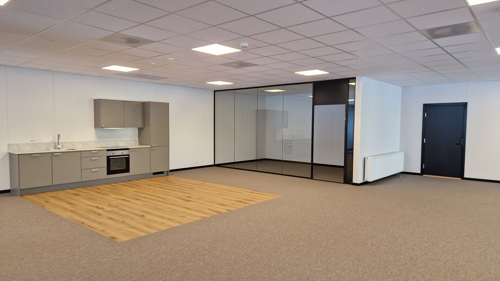 Nyoppførte kontorarealer på 250 m2 BTA for leie