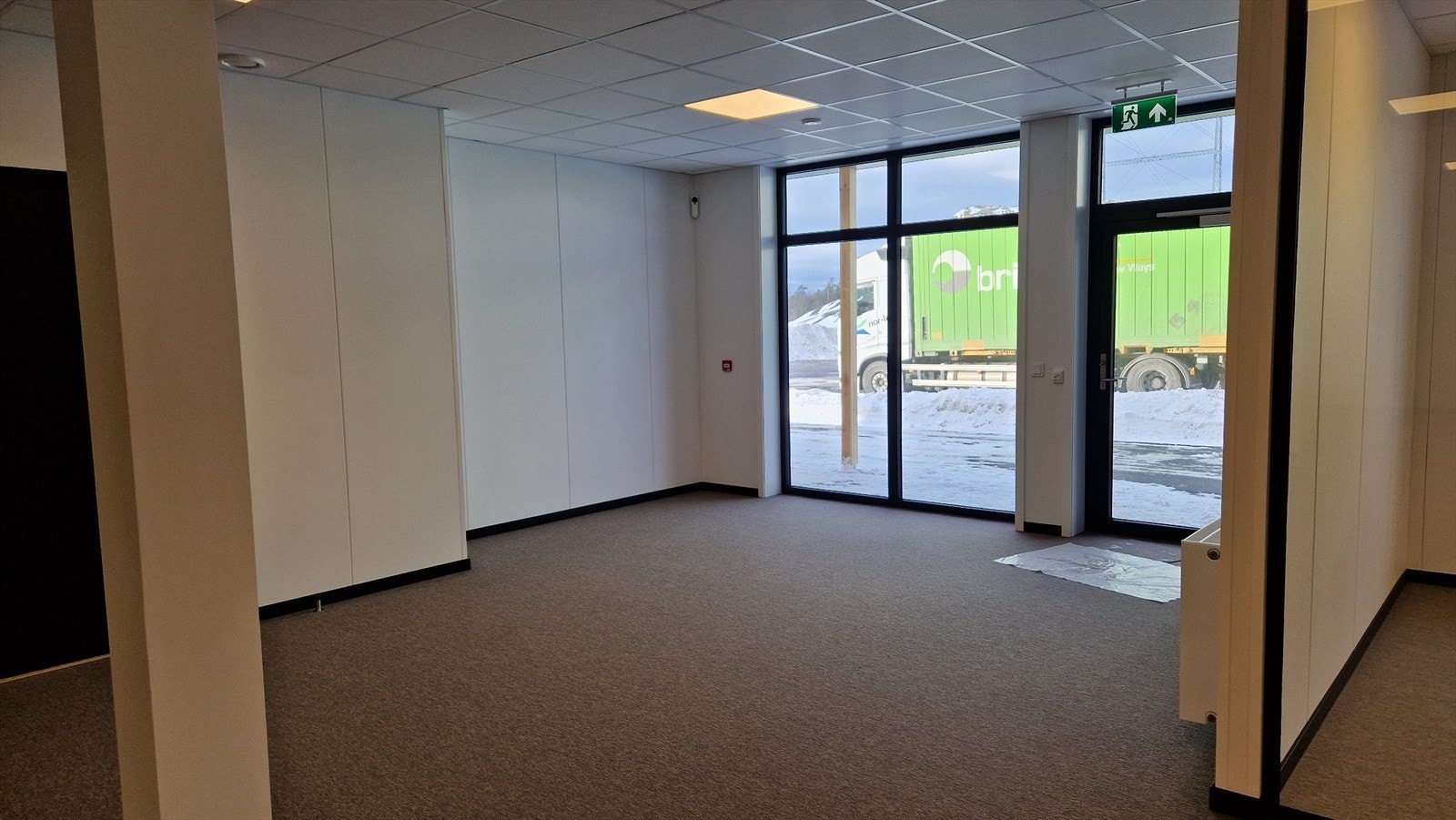 Nyoppførte kontorarealer på 250 m2 BTA for leie