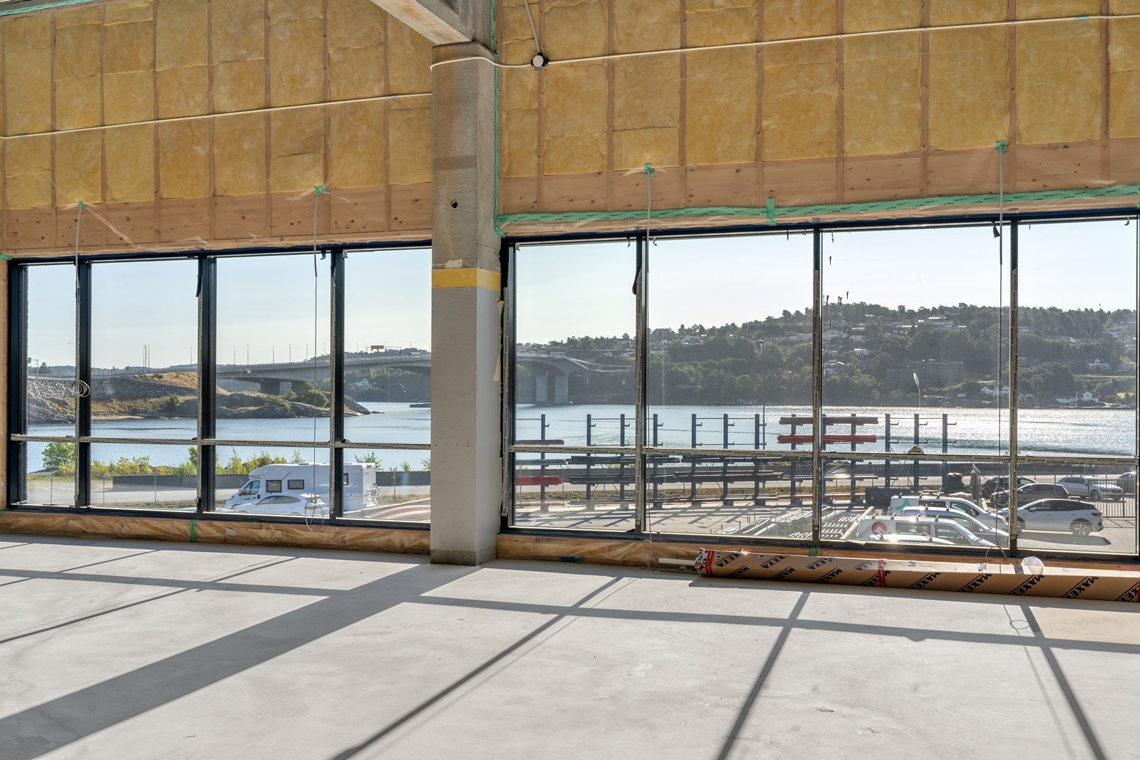 Kontor/showroom med fantastisk sjøutsikt og sentral beliggenhet på Vige, Kristiansand Øst