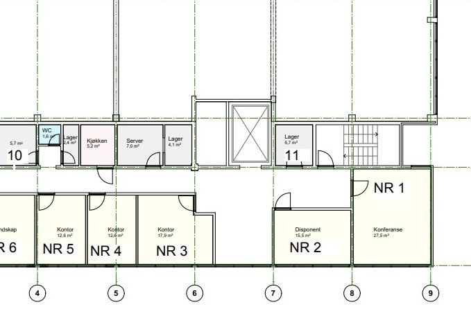 Kontorlokaler på Lund - Kun 1 kontor og 1 showroom ledig!