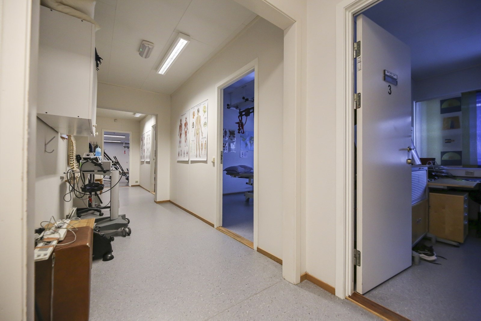 Næringsseksjon - utleid til Moland Fysioterapi