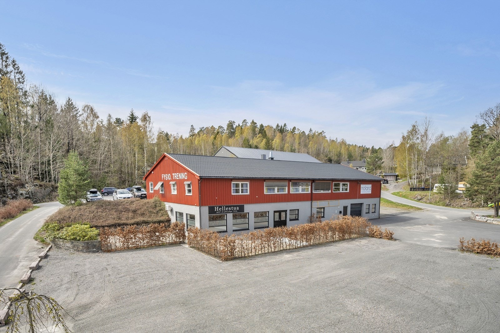 Næringsseksjon - utleid til Moland Fysioterapi