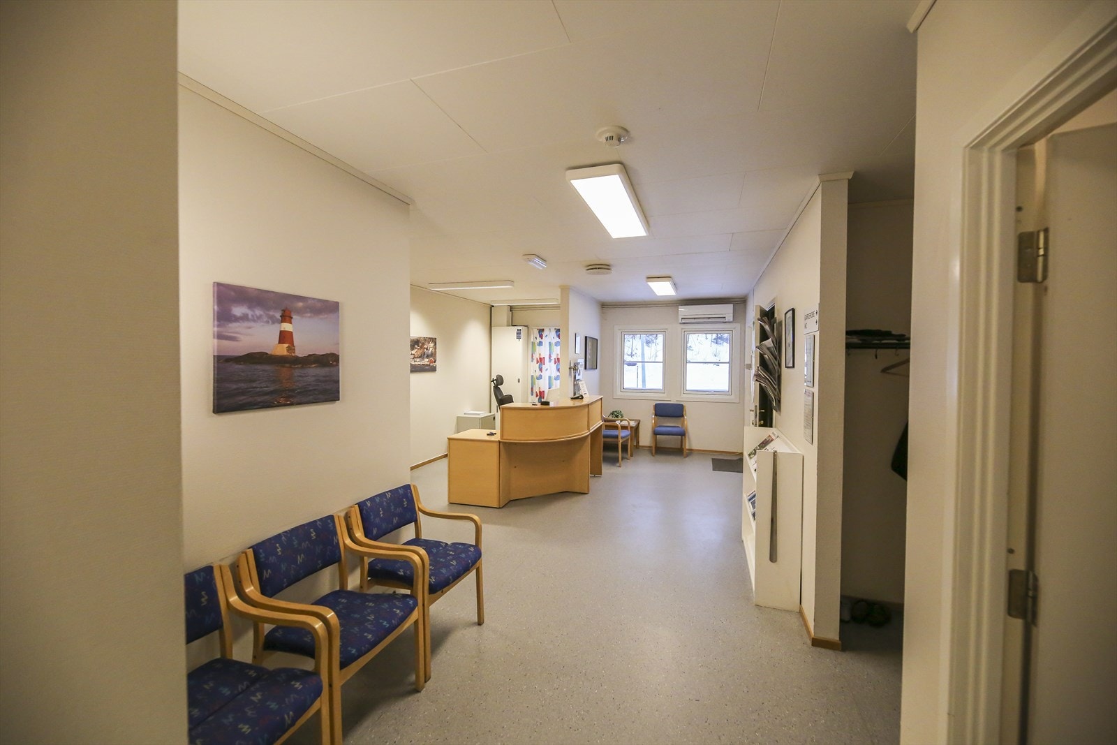 Næringsseksjon - utleid til Moland Fysioterapi