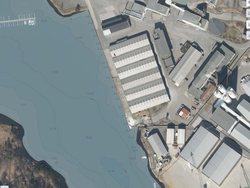 Strategisk knutepunkt for sjøbasert industri og logistikk - ved Arendal havn, Eydehavn
