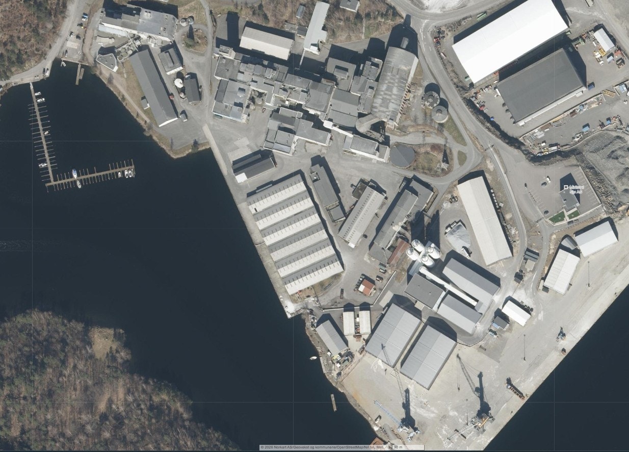 Strategisk knutepunkt for sjøbasert industri og logistikk - ved Arendal havn, Eydehavn