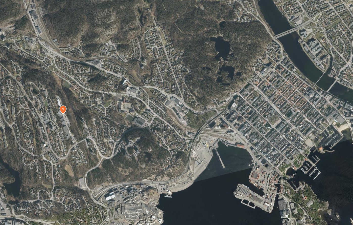 Fleksible kontorlokaler/møterom/kantine med god standard og flott utsikt | 5 min fra KRS sentrum | Rikelig parkering