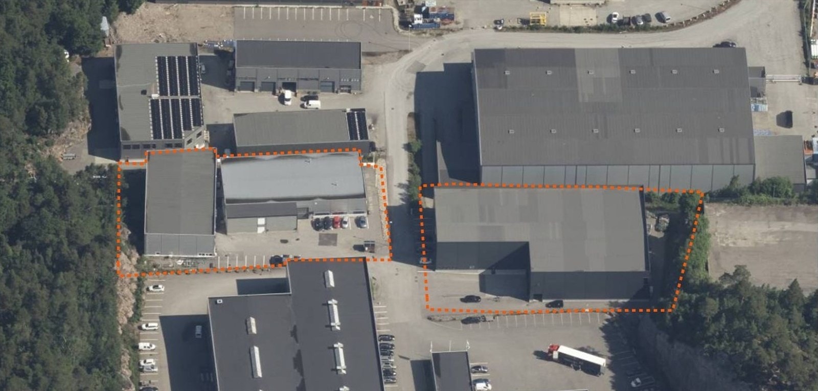 Fullt utleide næringseiendommer - MNOK 4,2 i årlige leieinntekter