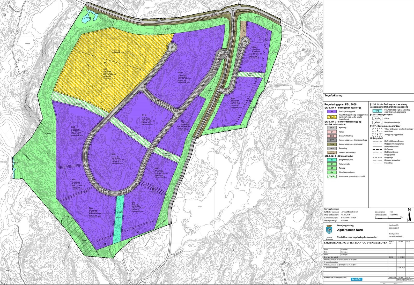 Byggeklare næringstomter nær Stoa, Agderparken Nord Arendal!