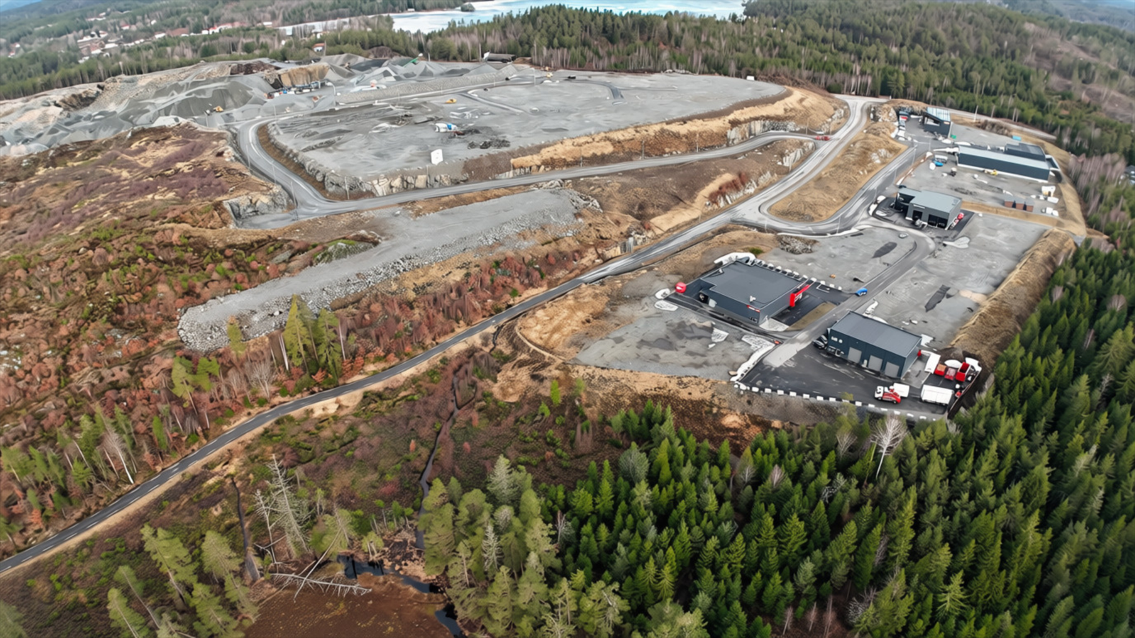 Byggeklare næringstomter nær Stoa, Agderparken Nord Arendal!