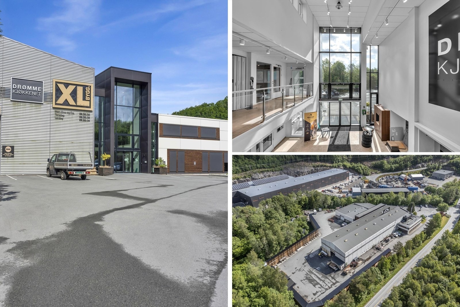 Byggevarehus på 3 700 kvm BTA med svært gode utelagringsmuligheter