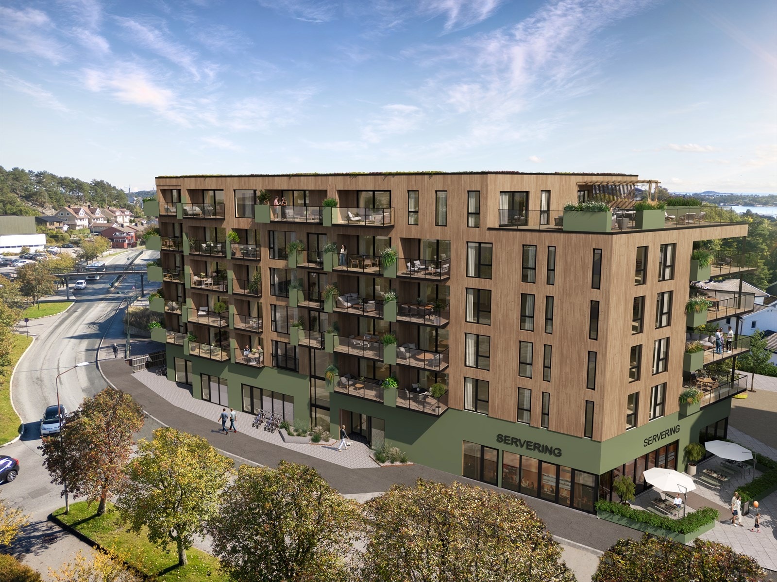 Vågsbygd Torv - nye moderne næringslokaler!