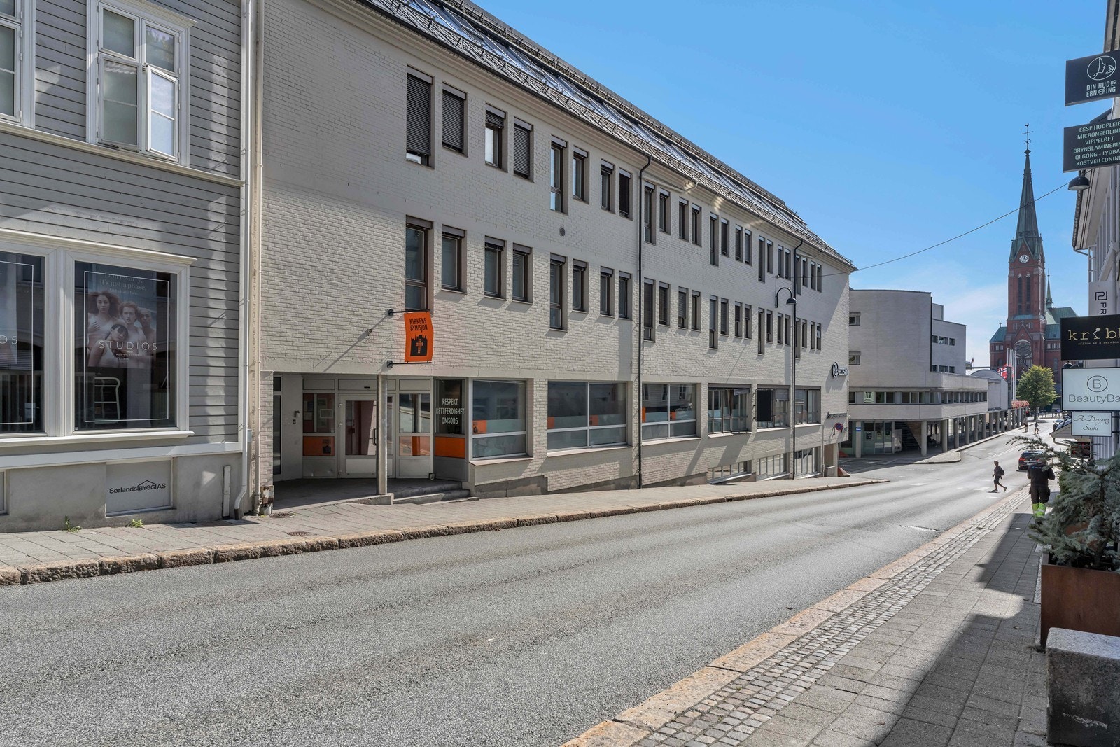 Bygård i Arendal sentrum