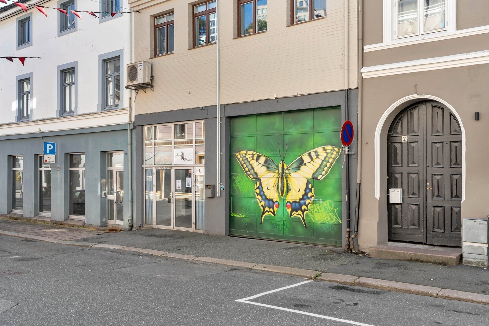 Bygård i Arendal sentrum