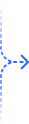 Blue dashed curved arrow pointing up and to the right.