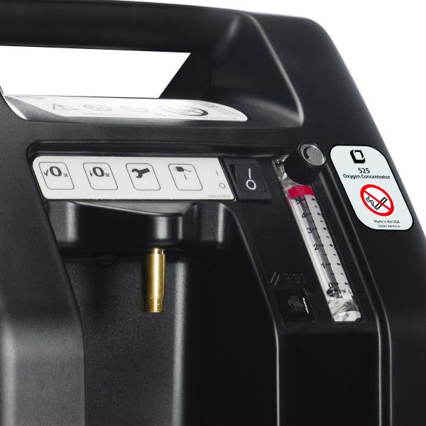 DeVilbiss 525DS control panel close up