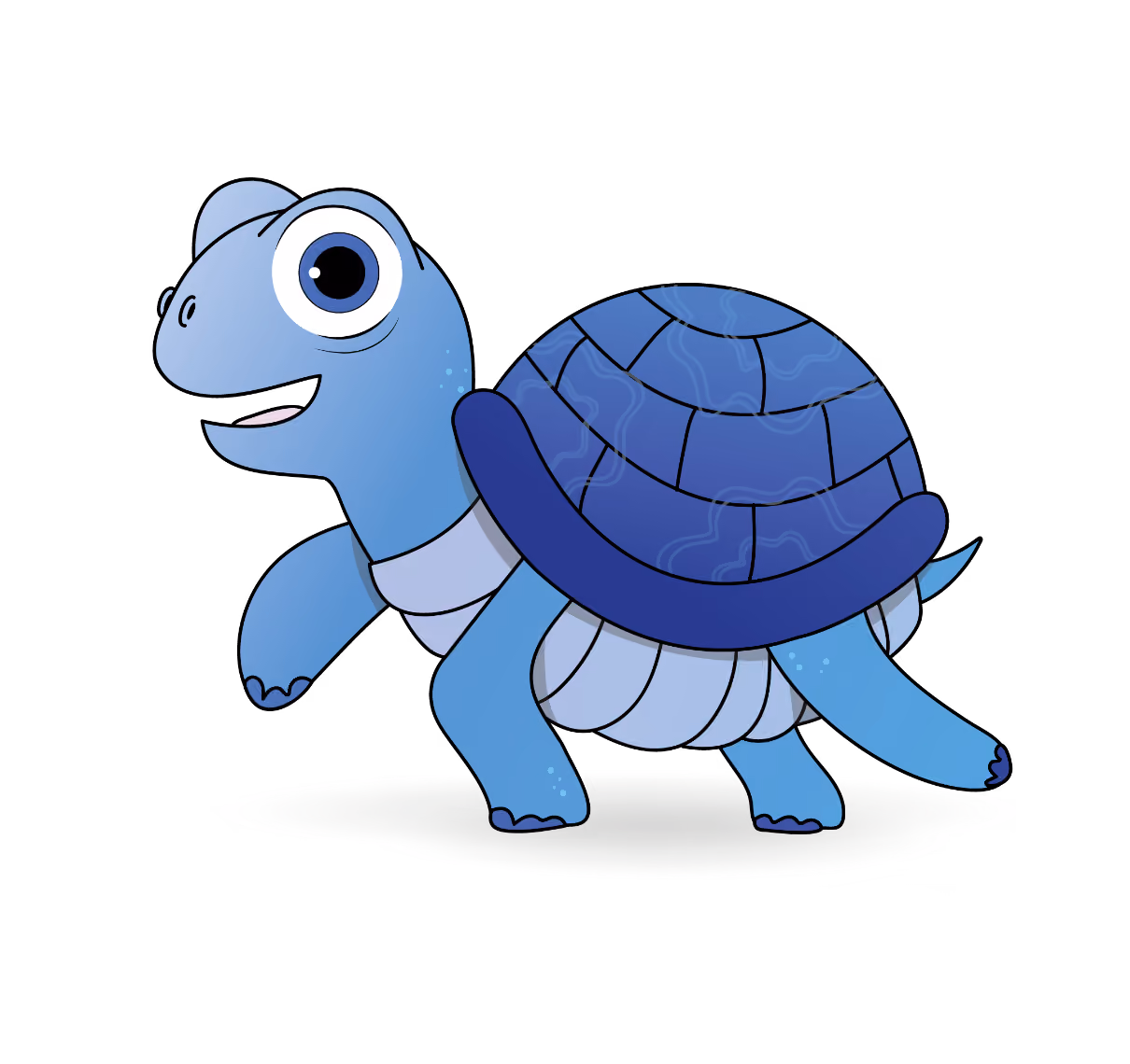 Guru-Tier Schlomo Schildkröte