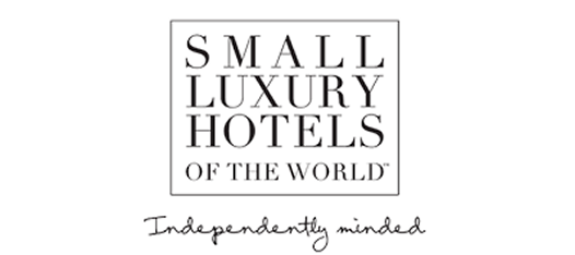 Small Luxury Hotels of the World logo with the tagline independently minded.