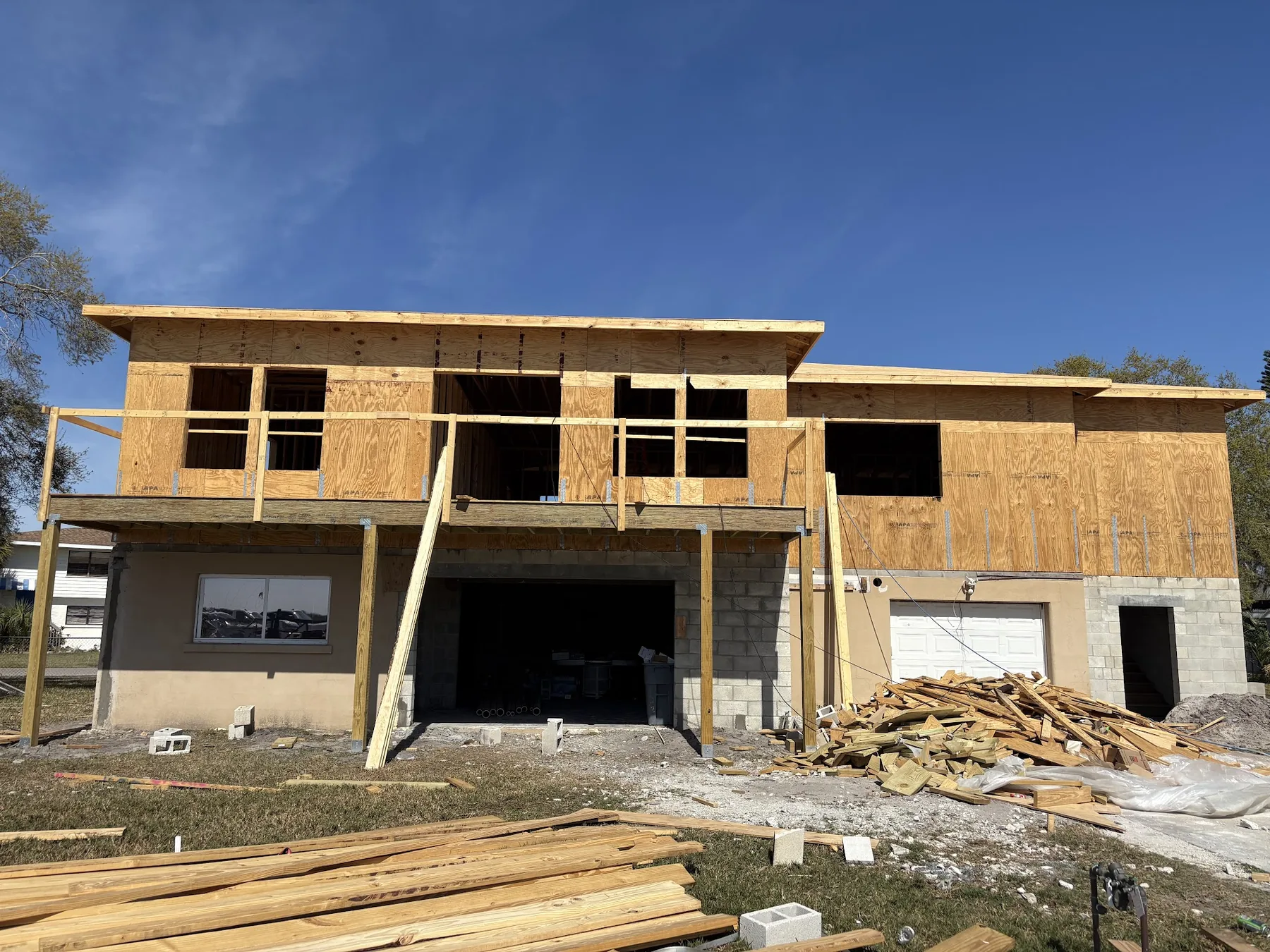 Second store addition — interior and construction photo 4