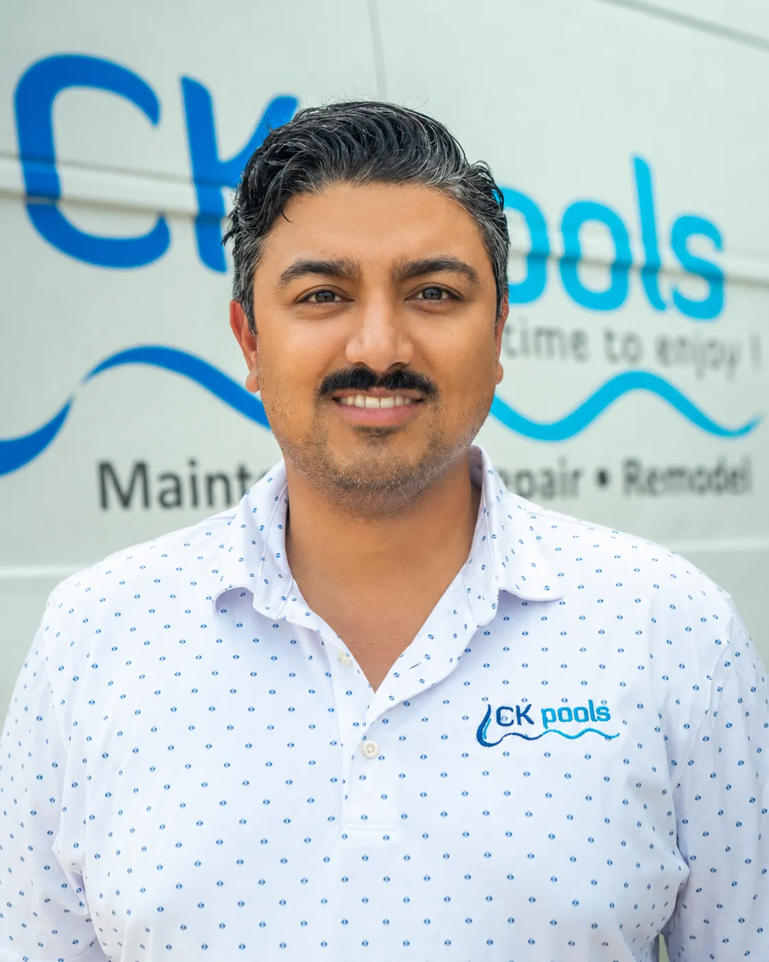 Rocky Nankani, CK Pools COO serving San Antonio, TX