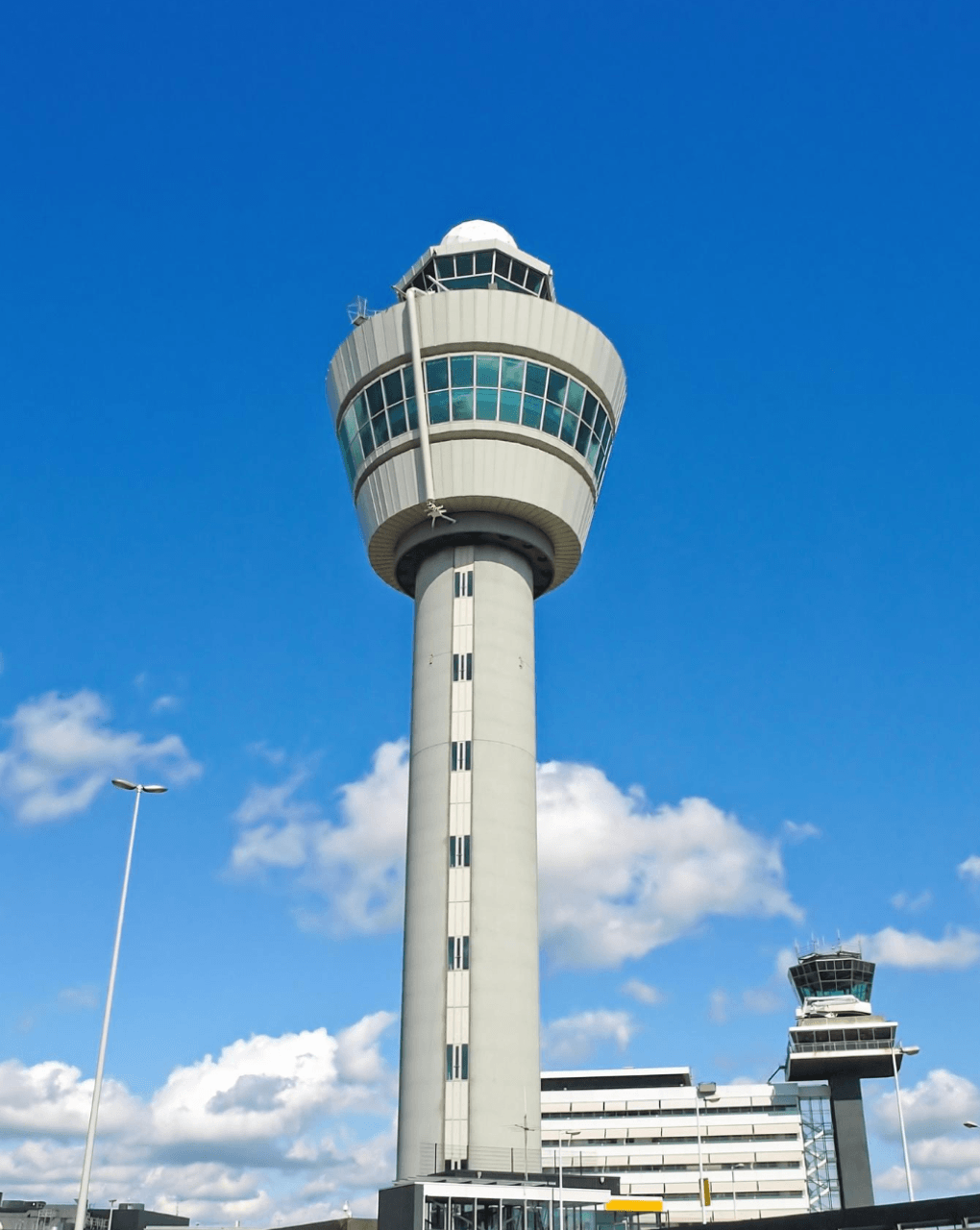 Communication Tower on the apron at Schiphol