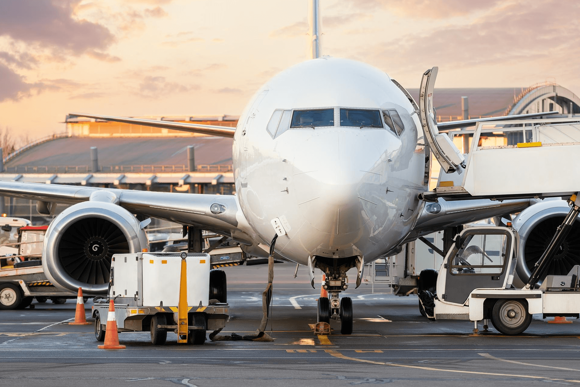 Expert Air Services team at a European airport