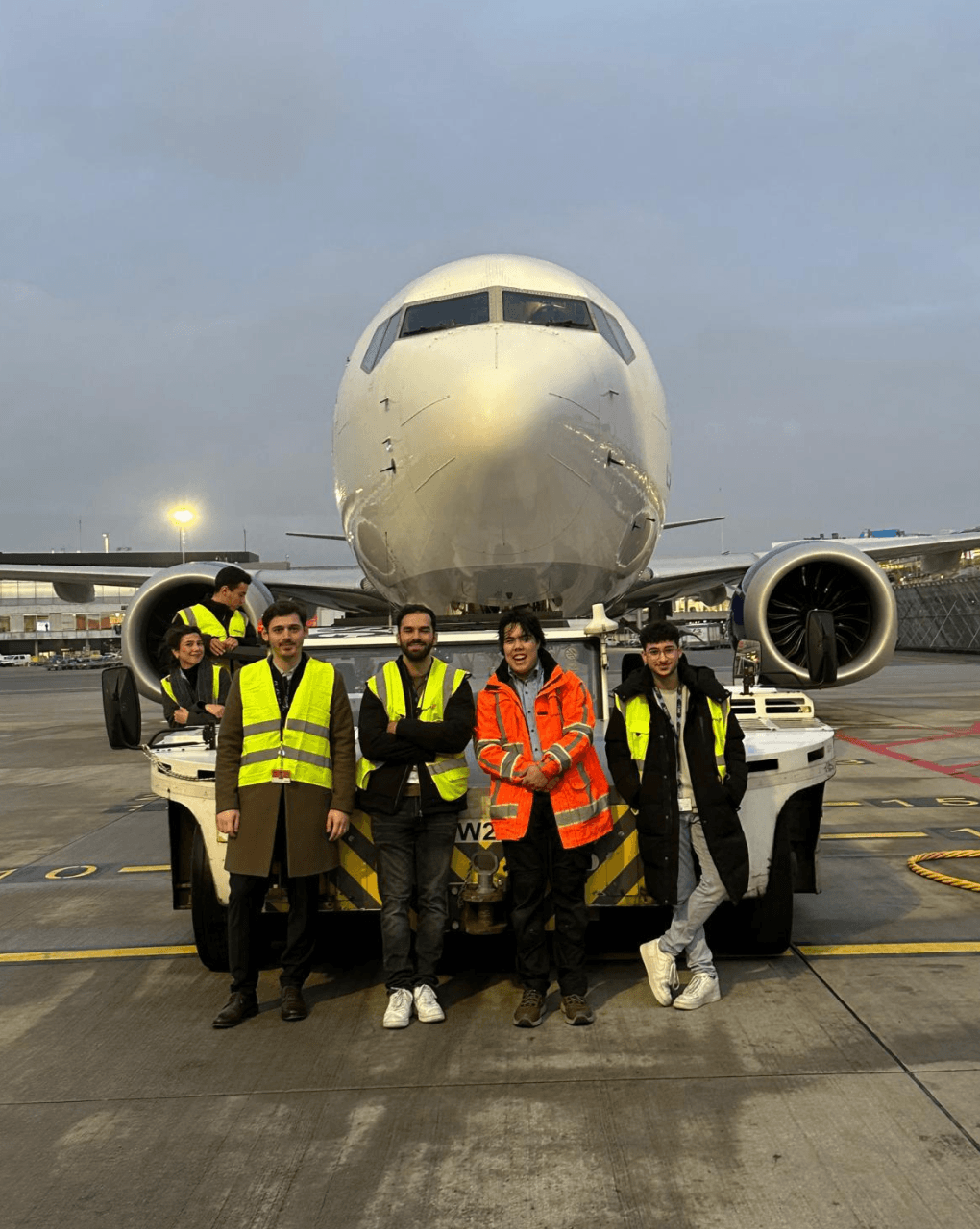 Expert Air Services team at a European airport