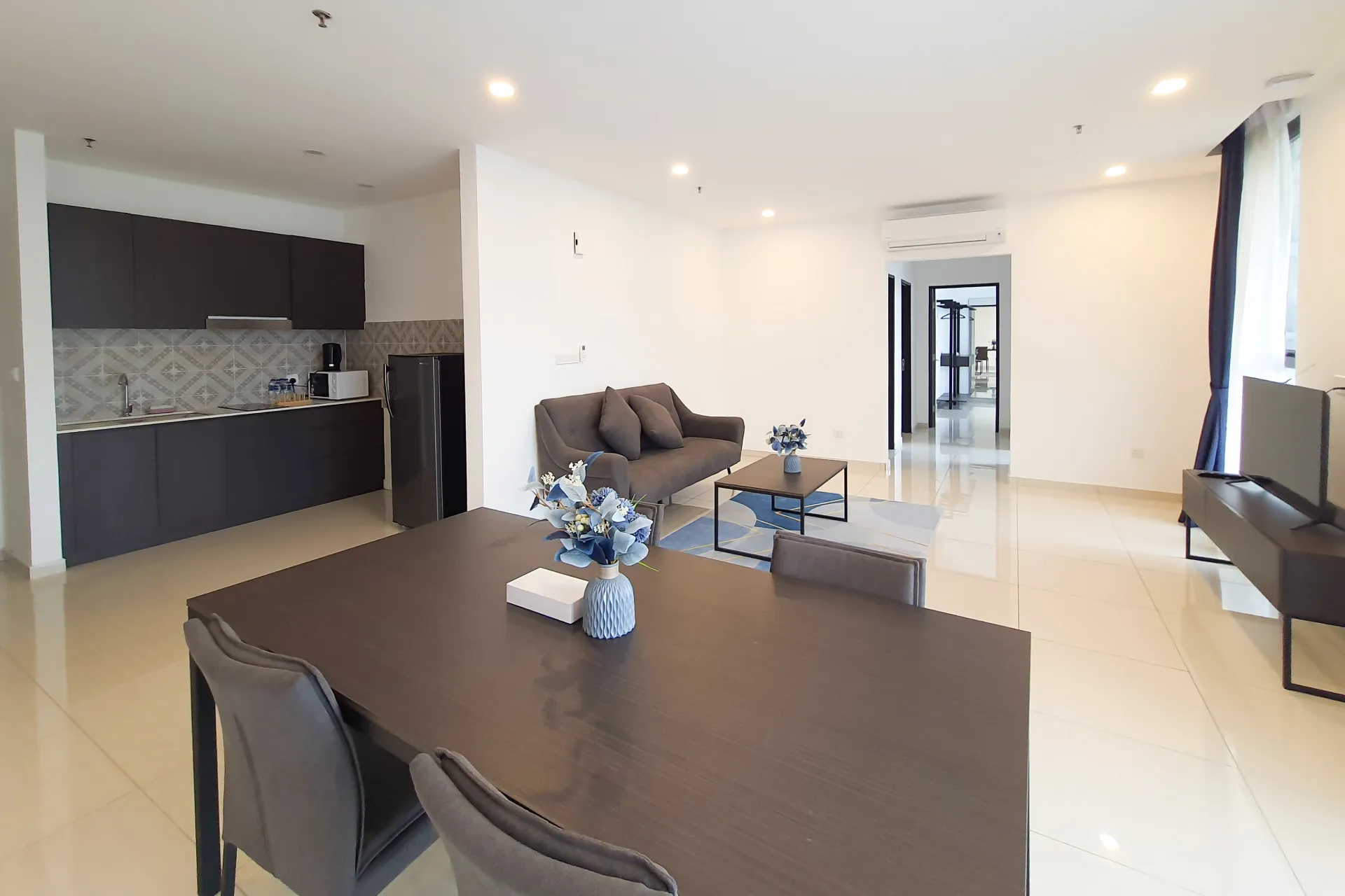 2 Bedroom Executive living area at The Straits Suites & Residences