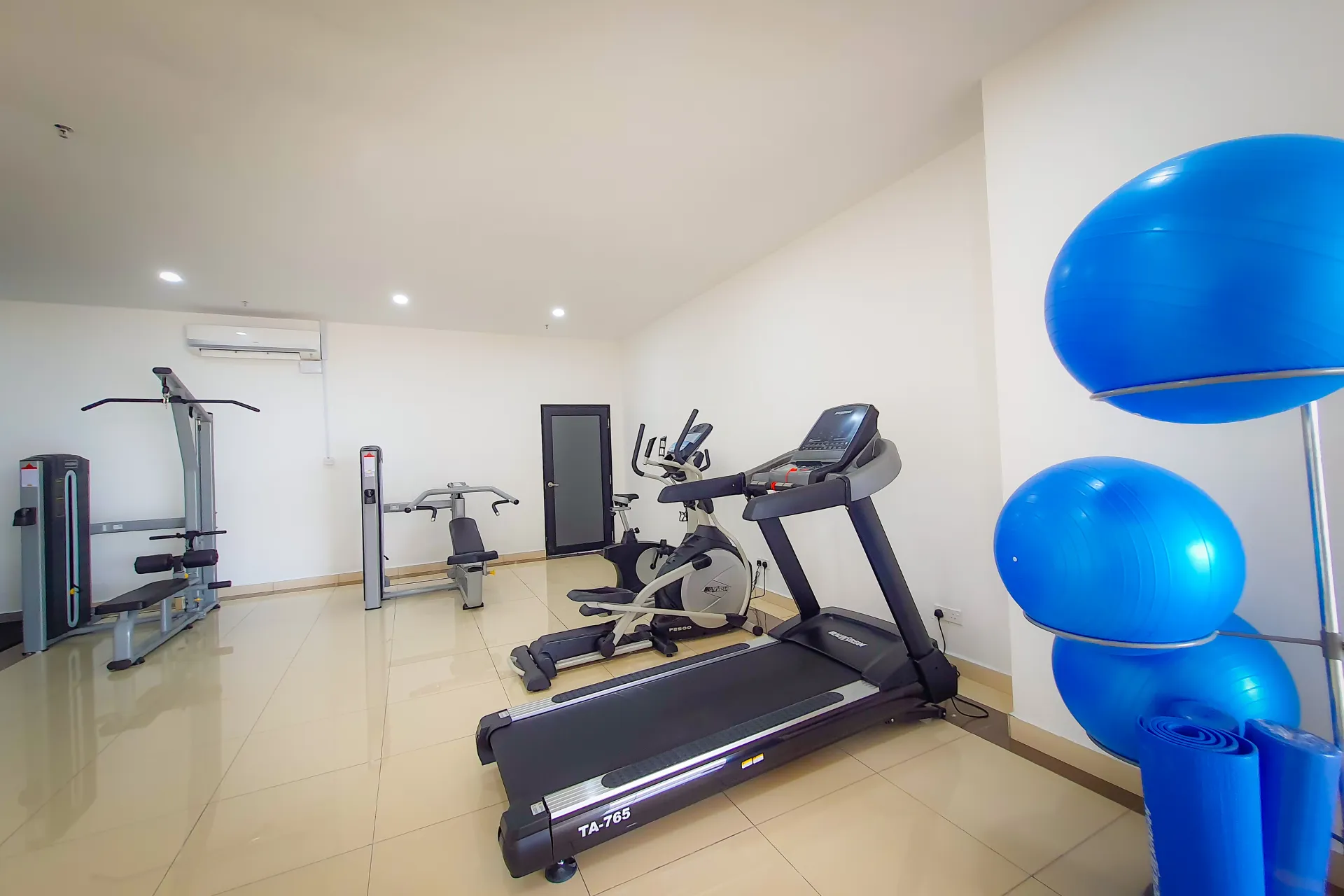 Fitness gym at The Straits Suites & Residences Johor Bahru