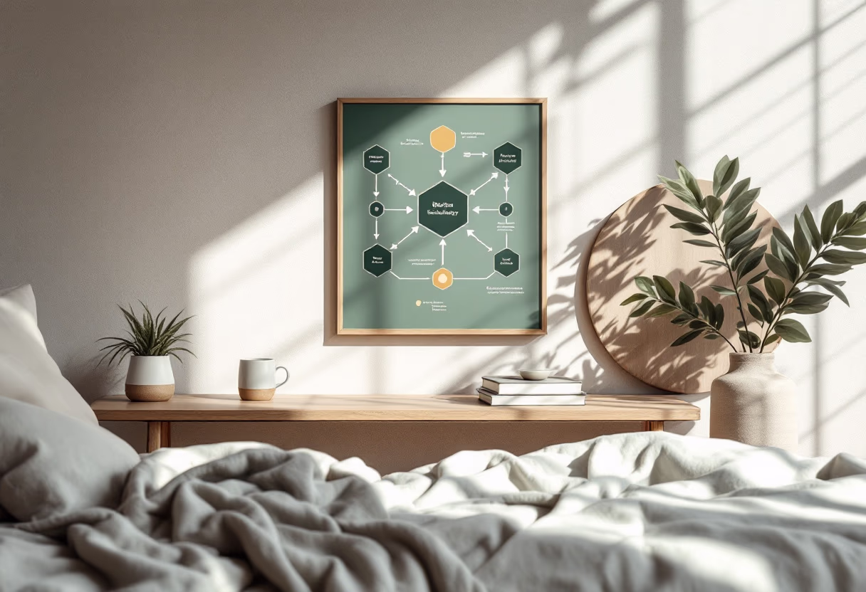 [background image] image of biotechnology process diagram (for a ai biotech company)