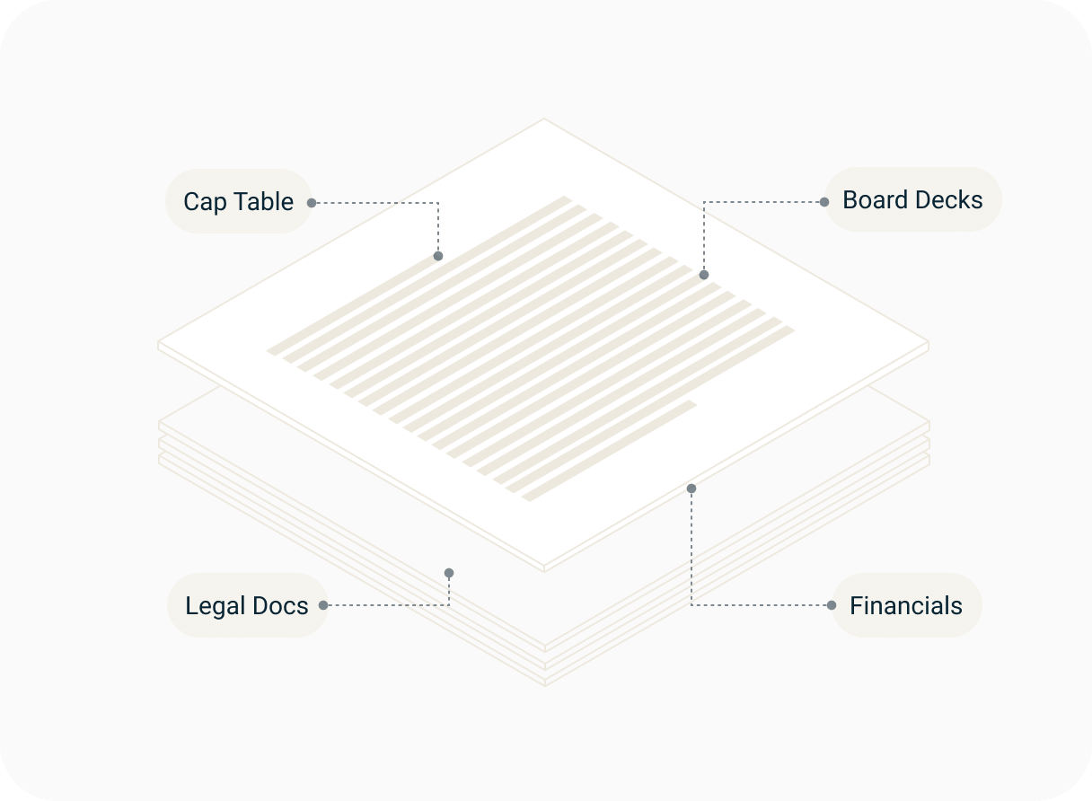 AI document analysis dashboard with structured data extraction