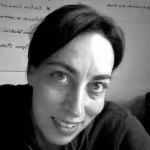 Tamara in the office