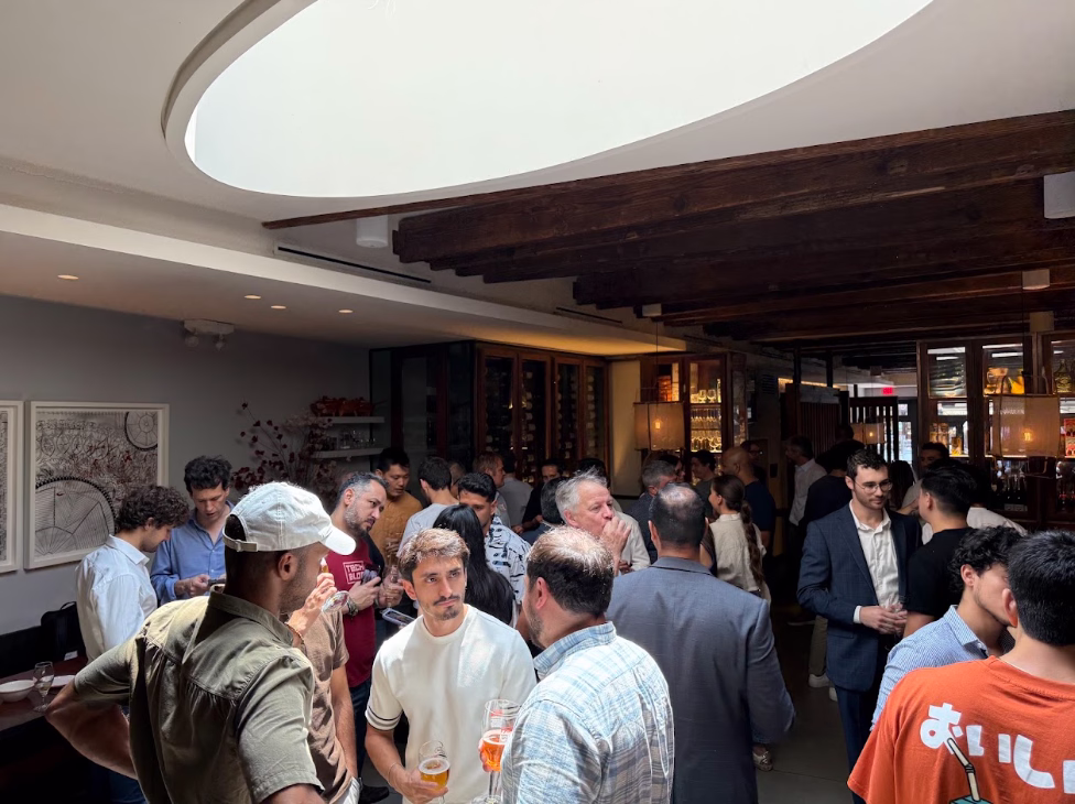 Founders and VCs at 401's tapas and cañas evening in New York
