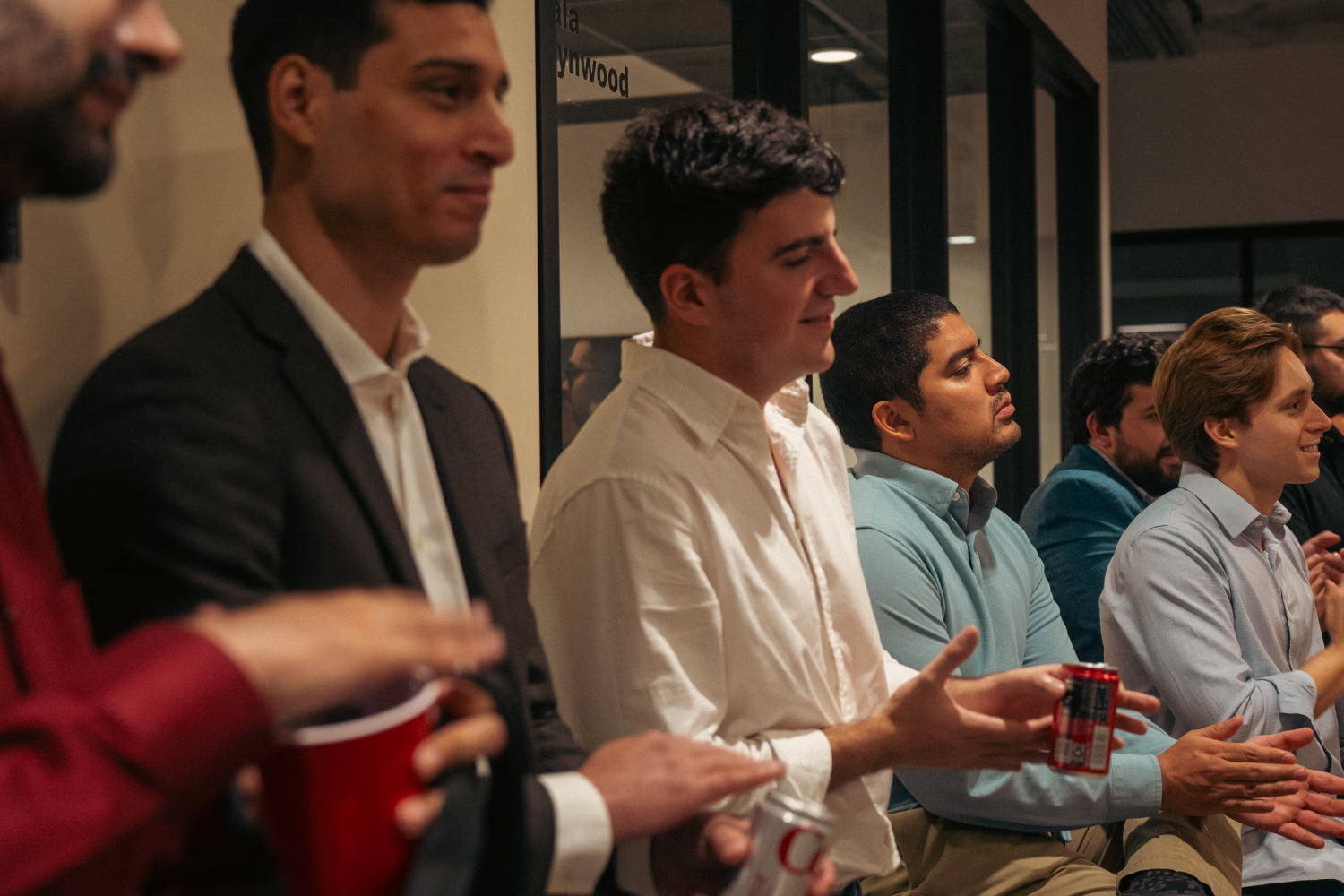 Founders pitching at 401's Demo Day with Impacta VC in Miami