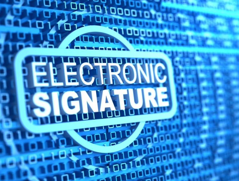 electronic signature