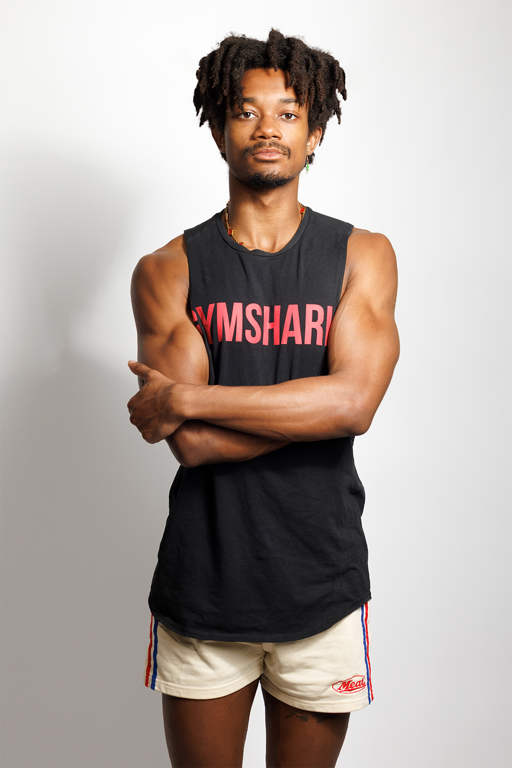 a man with arms crossed