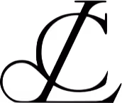 Stylized monogram combining the letters J and L in black script.