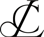 Stylized monogram combining the letters J and L in black script.