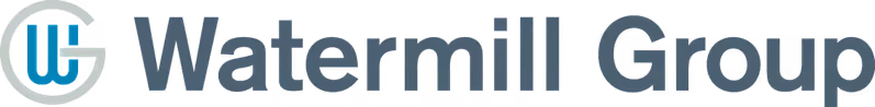 Watermill Group company logo with stylized 'WG' initials.