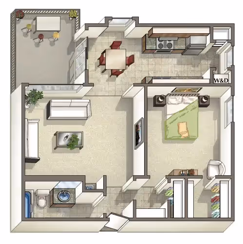 1x1 A layout