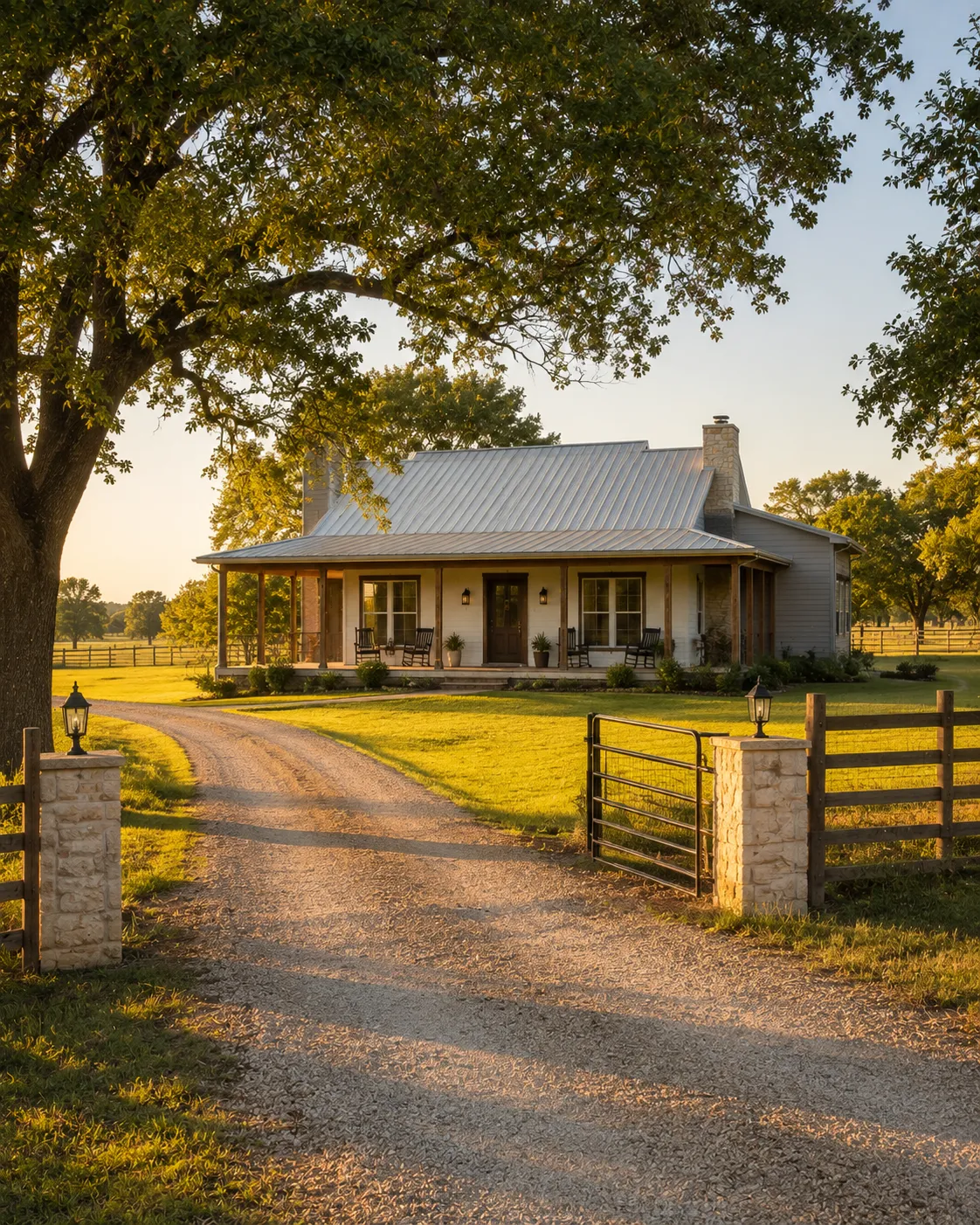 Country home on rural acreage in Wise County, Texas