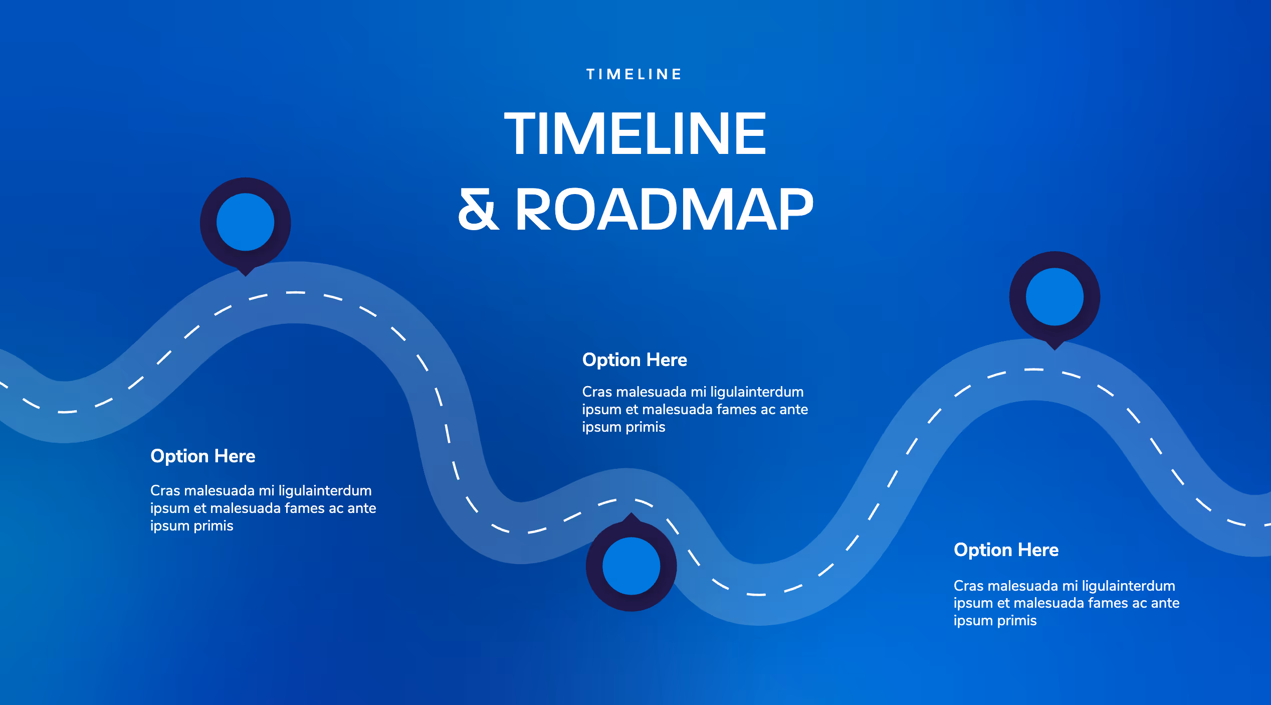 Timeline Slide Pitch Deck presentation