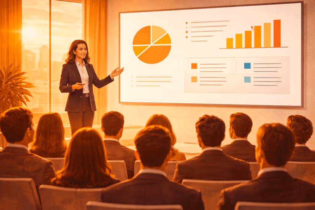The role of white space in powerful slide design